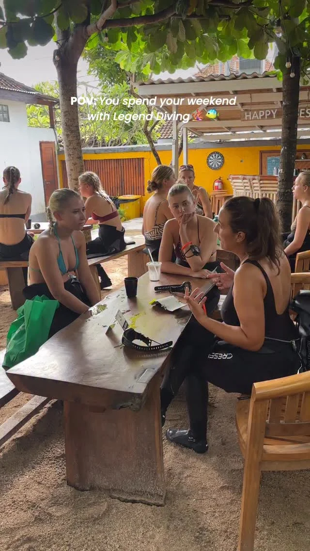 Study during the week, dive on the weekend! 🤿 🌊
With our GoStudy program, students can spend their weekend in the ocean! Choose your ocean adventure:
Discover Scuba - Open Water Course - Snorkeling
.
📍Legend Diving - Nusa Lembongan & Nusa Penida, Bali, Indonesia🇮🇩
.
More Info, Contact us through WhatsApp +62 812-3741-8850💬
.
#divingcourse #scubadivingcourse #padicourse #divebali #divecenterbali