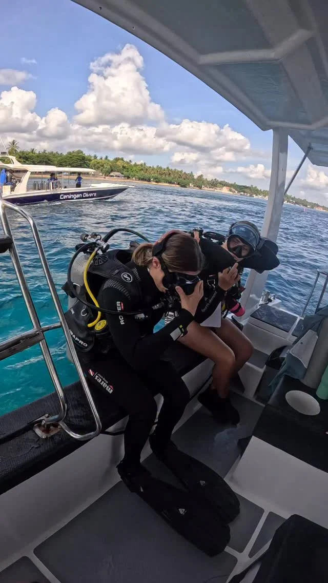 Find your calm in the blue🤿#divingbali #divingkomodo #divingtrip #scubadivingtrip #diverlife